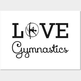 Love gymnastics Posters and Art